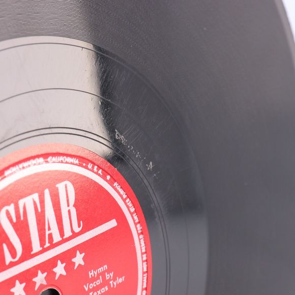 "T" Texas Tyler, God Put A Rainbow In The Sky 1948 78 rpm 10" Record 4-Star 1281 - Picture 10 of 12